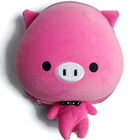 COPY - Back to School! Cute Small Pink Pig Backpa… - Picture 1 of 4